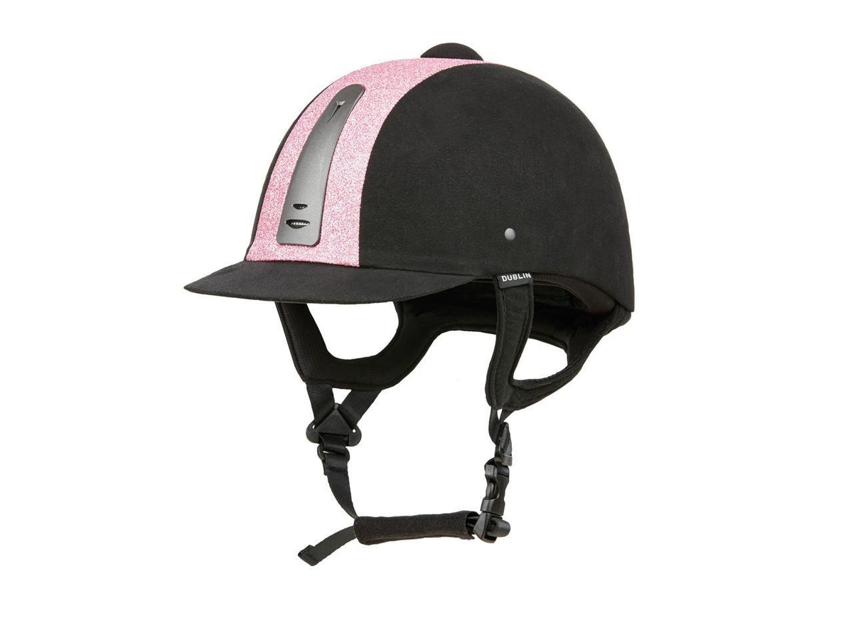 Dublin Riding Helmet Dublin Silverline Fizz Helmet II (Yellow Tag Standard) – Tack Up Equestrian