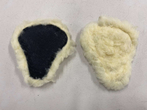 Flexible Fit – 5 Point Breastplate Replacement Sheepskin Pads