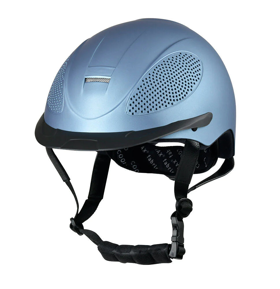 Dublin Riding Helmet Dublin Topaz Metallic Helmet (Yellow Tag standard) – Tack Up Equestrian