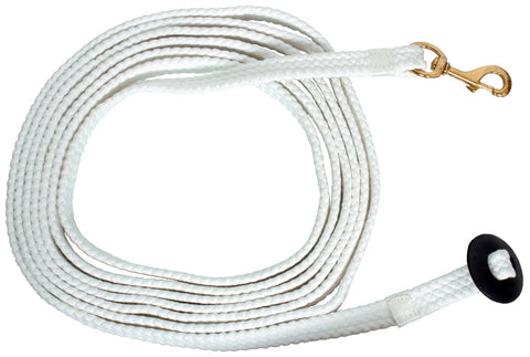 Blue Tag Braided Cotton Lunge Lead (7.25m)