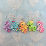 Little Pony Dangly Pierced Earrings