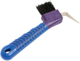 Roma Deluxe Soft Grip Hoof Pick with Brush