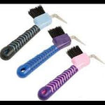 Roma Deluxe Soft Grip Hoof Pick with Brush