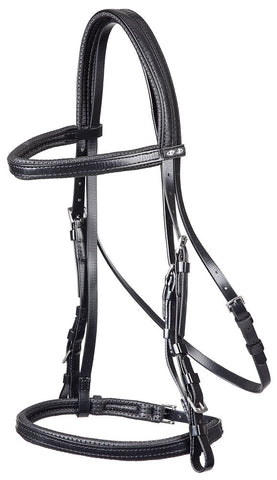 Zilco Padded Bridle with Cavesson