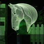 Horse Head USB Lamp