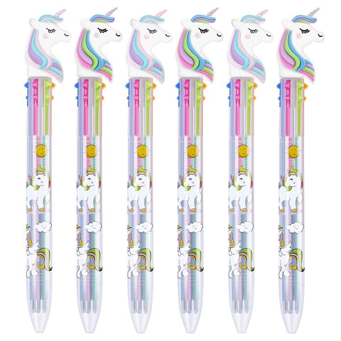 Multicoloured Unicorn Pen