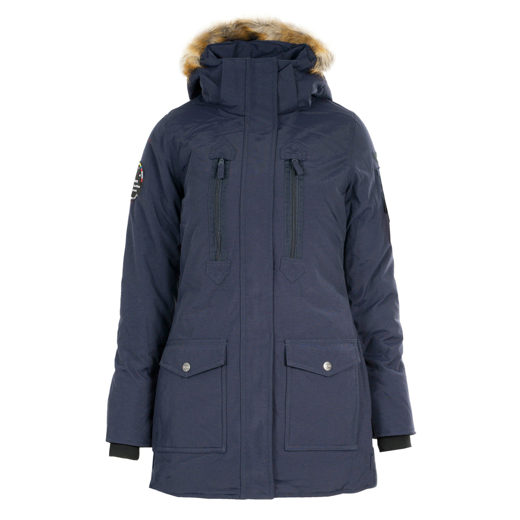 Parka da donna con gonna rimovibile Horze Aurora | La sellerie de Parka da donna con gonna rimovibile Horze Aurora | La sellerie de