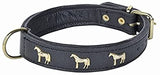 HKM Leather Dog Collar