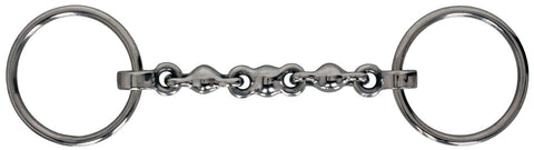 Blue Tag Stainless Steel Waterford Snaffle Bit