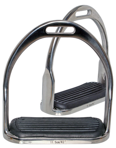 Blue Tag Stainless Steel Open Bottom Stirrup Irons