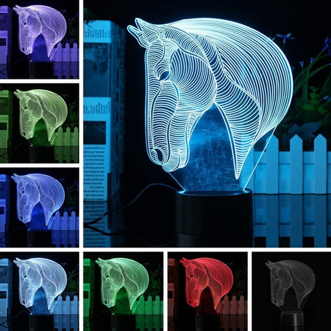 Horse Head USB Lamp