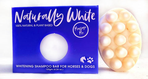 Bee Kind Naturally White™ Massage Soap Bar - For Horses & Hounds