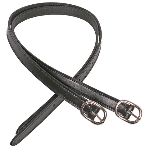 Cavallino Spur Straps with Stitched Leather
