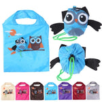 Cartoon Animal Reusable Nylon Shopping Bag