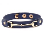 PU Leather Bracelet with Snaffle Bit