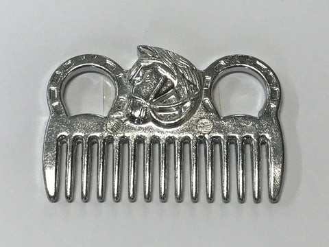 Roma Mane Aluminium Horse Head Comb