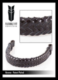 Flexible Fit Patent Plaited Browband