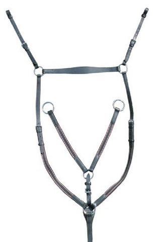 HKM Breastplate/Martingale Silver Fittings