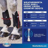 Weatherbeeta Flexi Shell Front Cross Country Boots