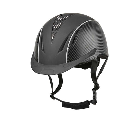 Dublin Riding Helmet Dublin Airation Arrow Diamantē Lite II Helmet (Yellow Tag standard ...