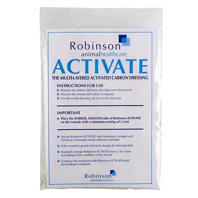 Robinson Activate Carbon Dressing (5 Pack)