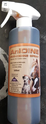 ea Anidine PVP Iodine Spray