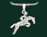 FTE - Jumping Horse Pendant