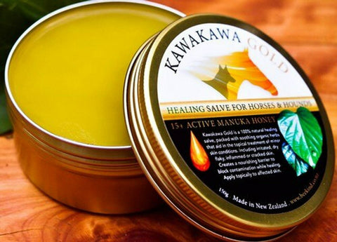 Bee Kind Kawakawa Gold with Active 15+ Manuka Honey for Horses & Hounds